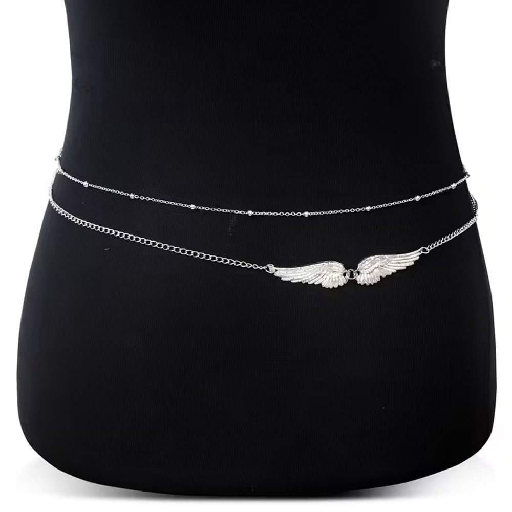 Body Jewelry For You - Elegante Cadena de Cintura de Doble