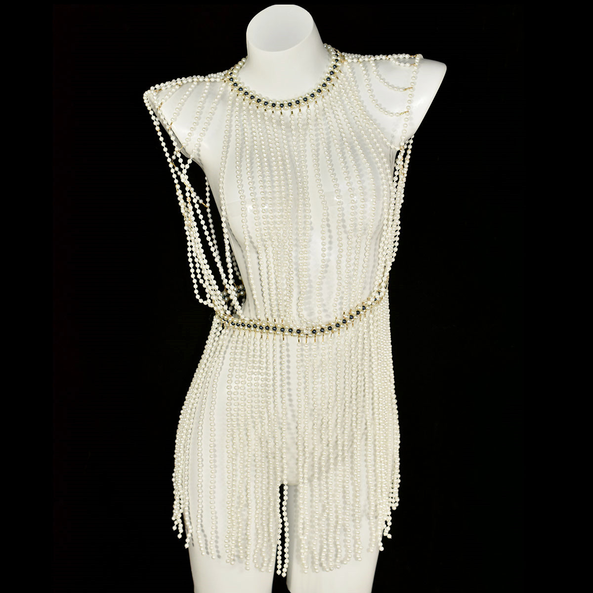 Vestido clásico largo con borl - Body Jewelry Retainers reseña y precio