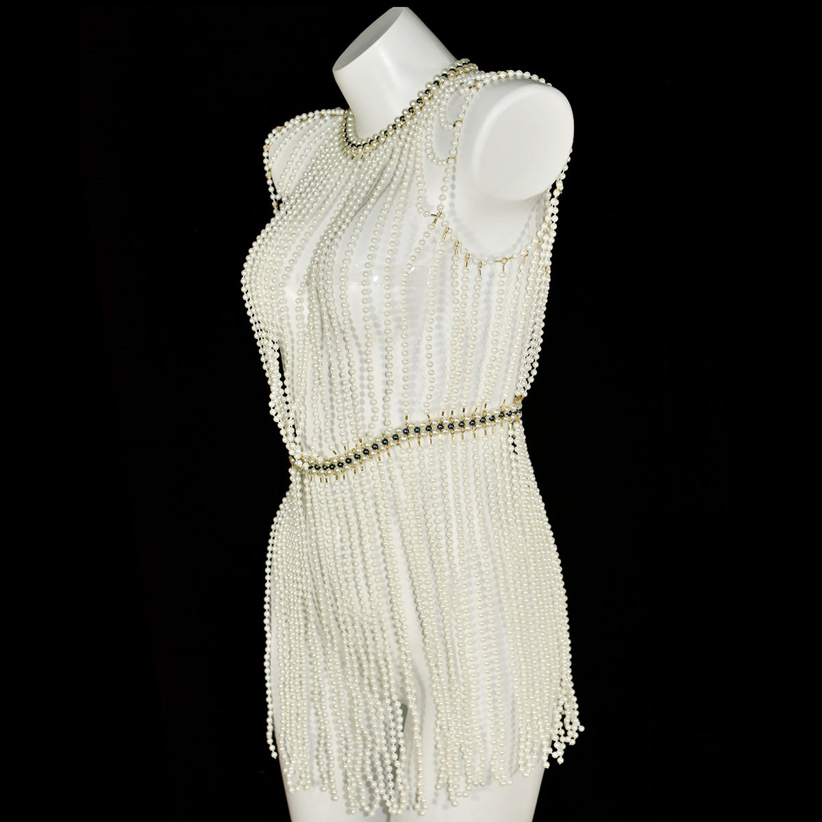 Vestido clásico largo con borl - Body Jewelry Retainers reseña y precio