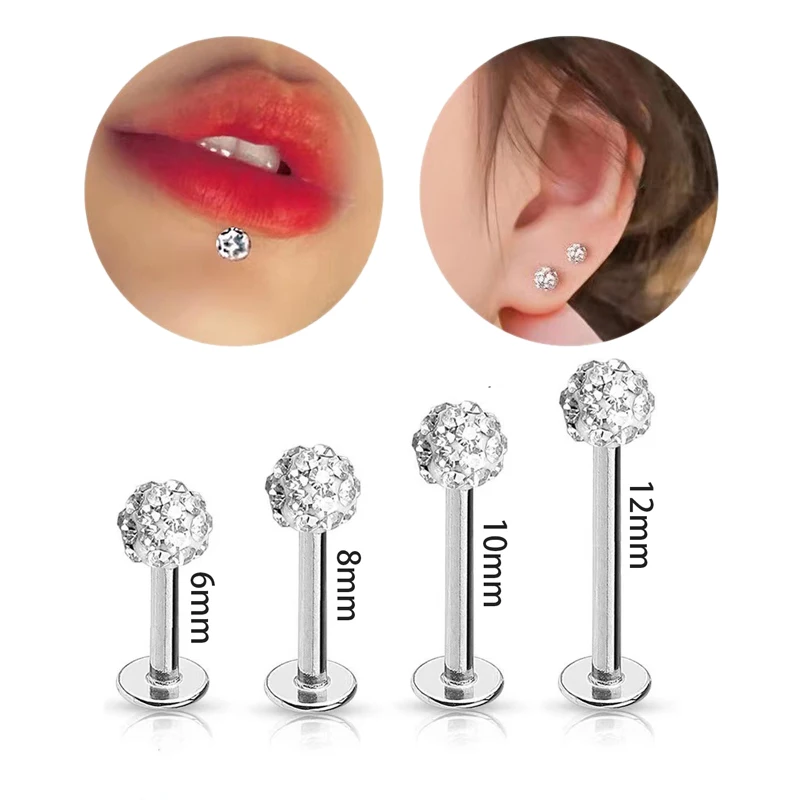 4 piezas de joyería para pierc - Body Jewelry Surgical Steel reseña y precio