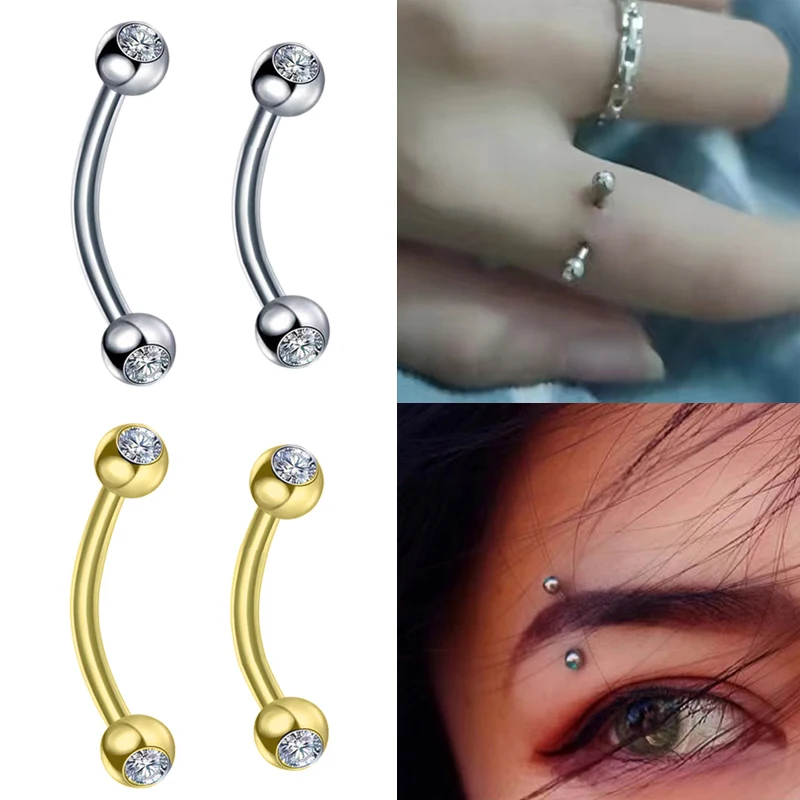 2 piezas de joyería corporal,  - Body Jewelry Surgical Steel reseña y precio