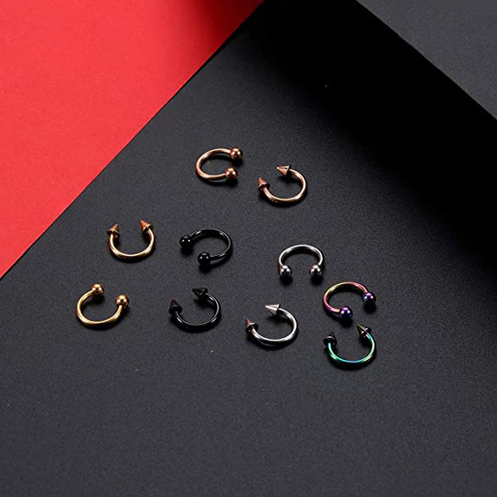 Anillos de herradura de 10 pie - Body Jewelry Replacement Ball reseña y precio