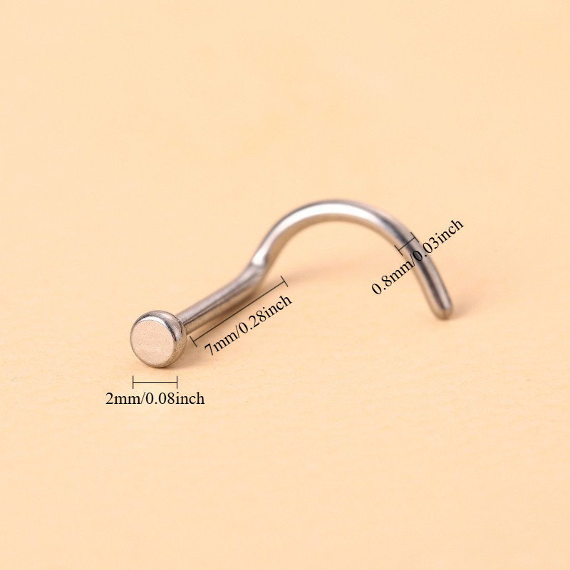 5 piezas, 20G, 20G, anillos de - Body Jewelry Surgical Steel reseña y precio