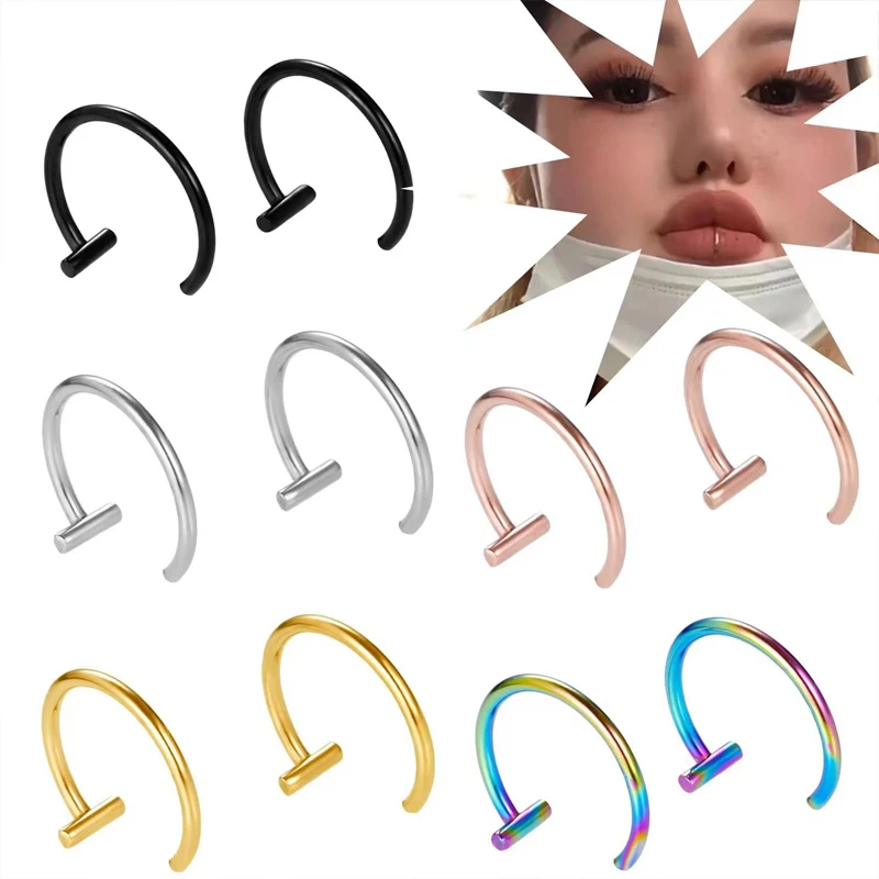 5 piezas de joyería para pierc - Body Jewelry Surgical Steel reseña y precio