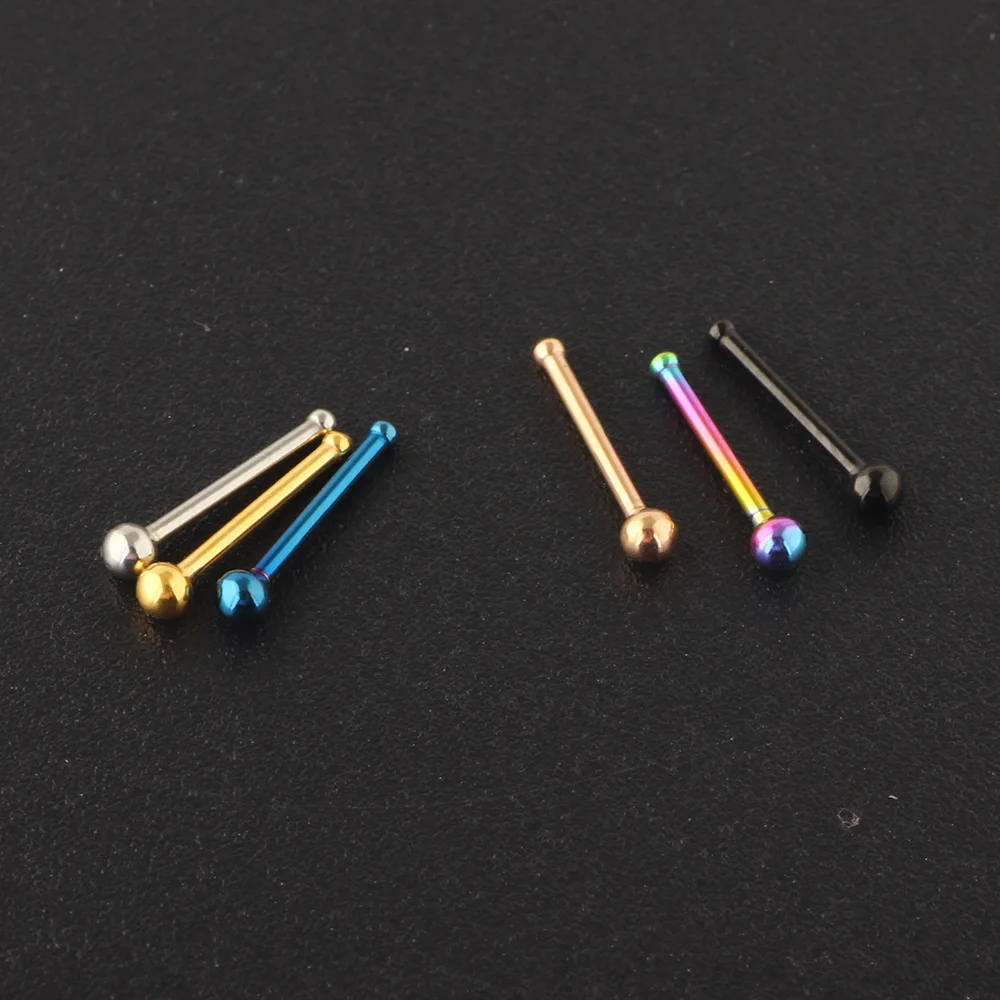 6 piezas de 20G, 316L, acero q - Body Jewelry Surgical Steel reseña y precio