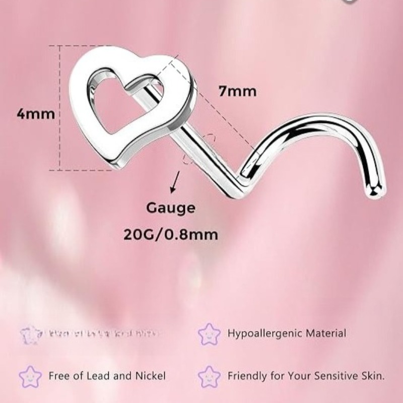 5 piezas de 20G, anillos de ac - Body Jewelry Surgical Steel reseña y precio