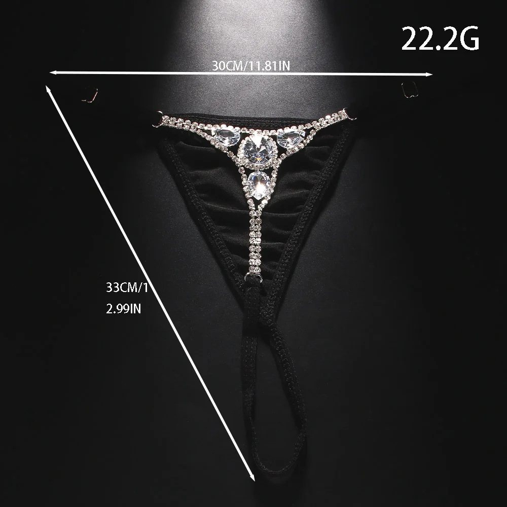 Tanga redonda Sexy con diamant - Body Jewelry Retainers reseña y precio